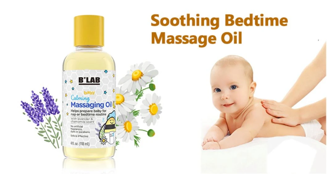 Baby Care Oil Private Label Organic Tear Free Baby&prime;s Skin Care for Body Care Massage Oil Moisture Baby Essential Oil Tearless Formula